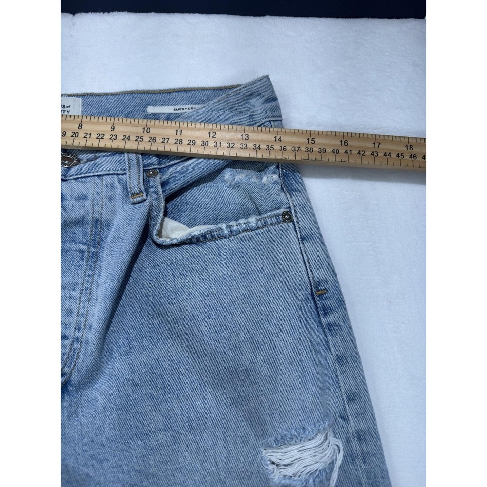 Citizens Of Humanity Emery Crop Jeans Womens 25 Blue Light Wash High Rise Denim - Picture 8 of 16